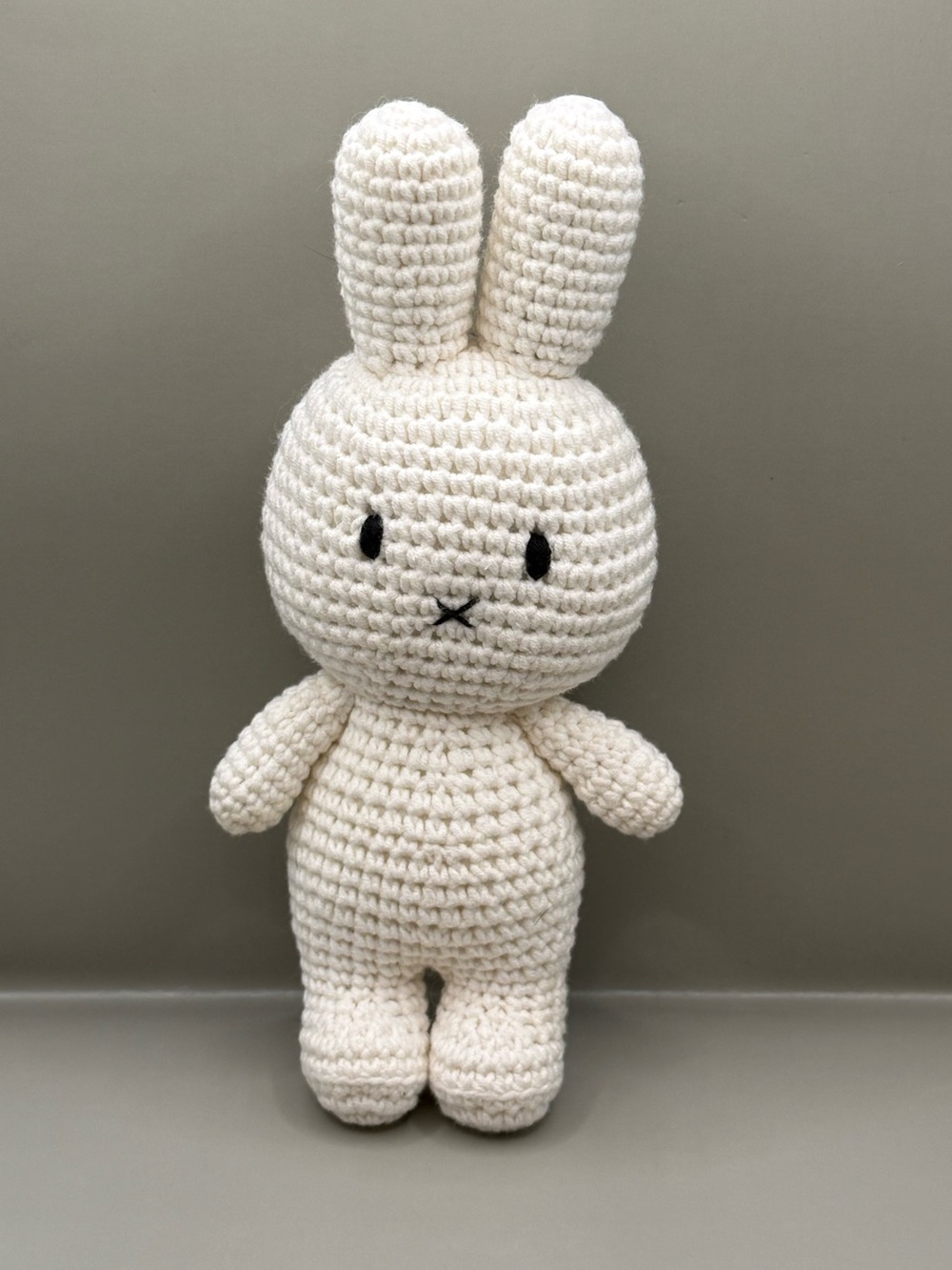 Just Dutch Miffy Bunny Crochet Bunny Rabbit Plush Stuffed Animal Lovey